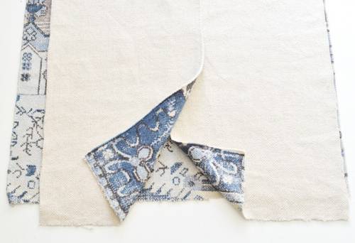 Мастер-класс: диванные подушки из ковриков